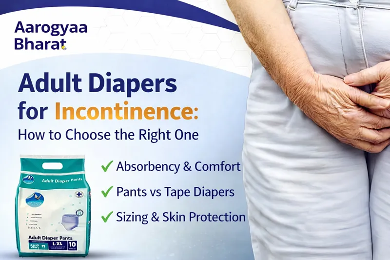 Adult Diapers for Incontinence: How to Choose the Right One