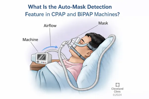 What Is the Auto-Mask Detection Feature in CPAP and BiPAP Machines?