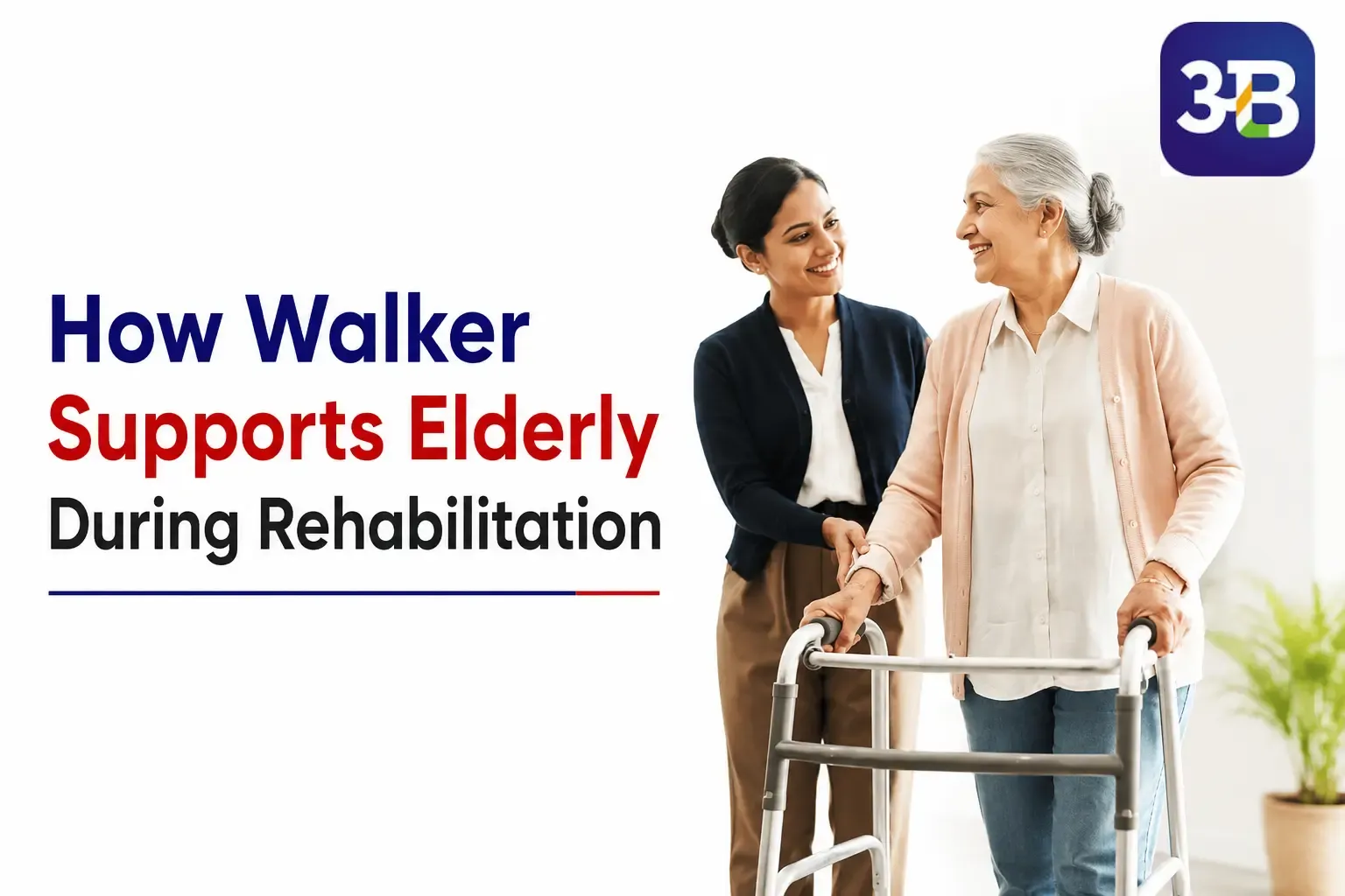 How Walker Supports Elderly During Rehabilitation