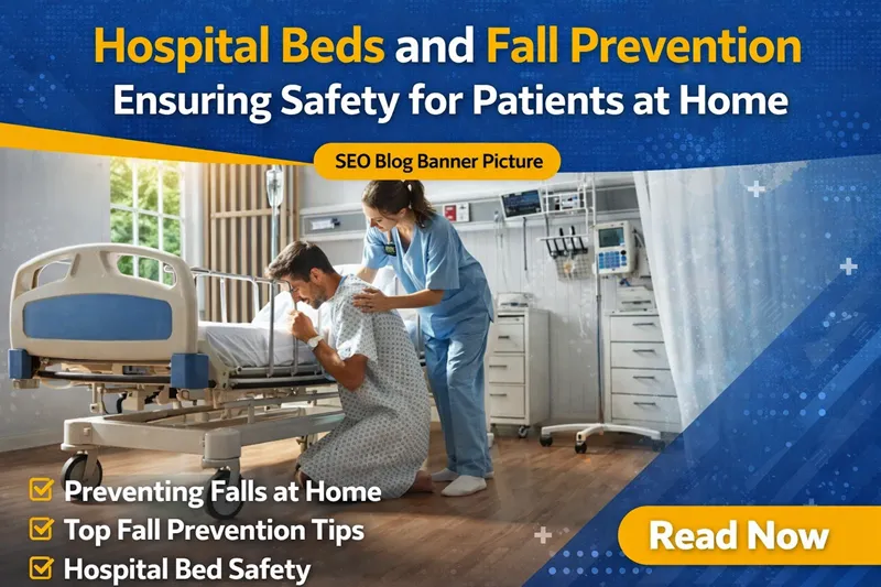 Hospital Beds and Fall Prevention: Ensuring Safety for Patients at Home