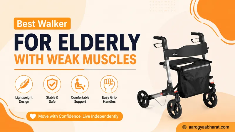 Best Walker for Elderly with Weak Muscles