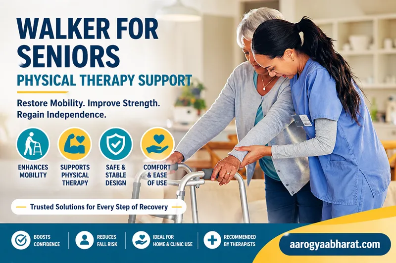 Walker for Seniors Physical Therapy Support