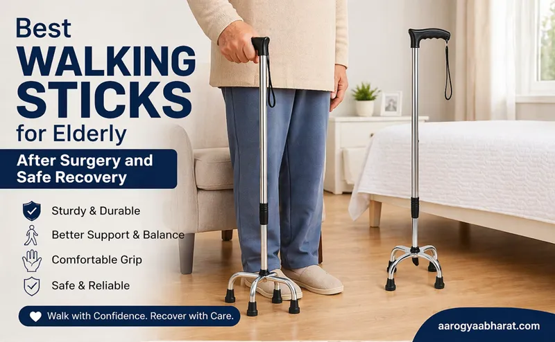 Best Walking Sticks for Elderly After Surgery and Safe Recovery