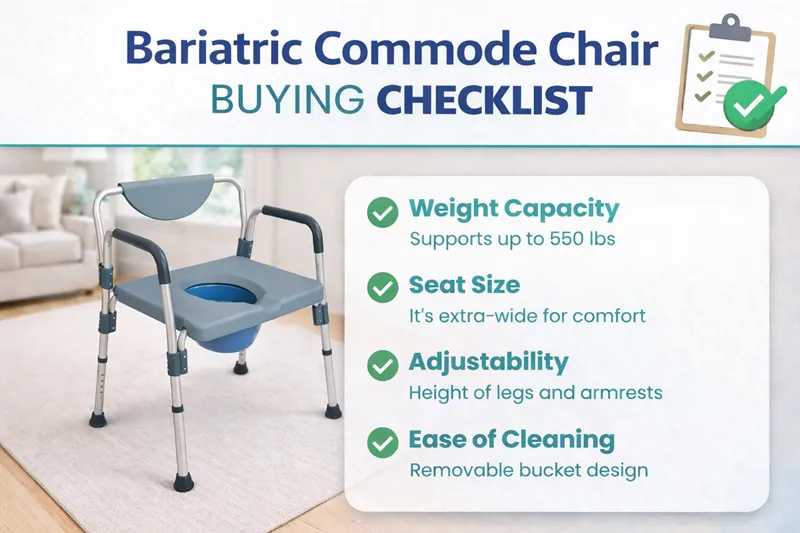 Bariatric Commode Chair Buying Checklist