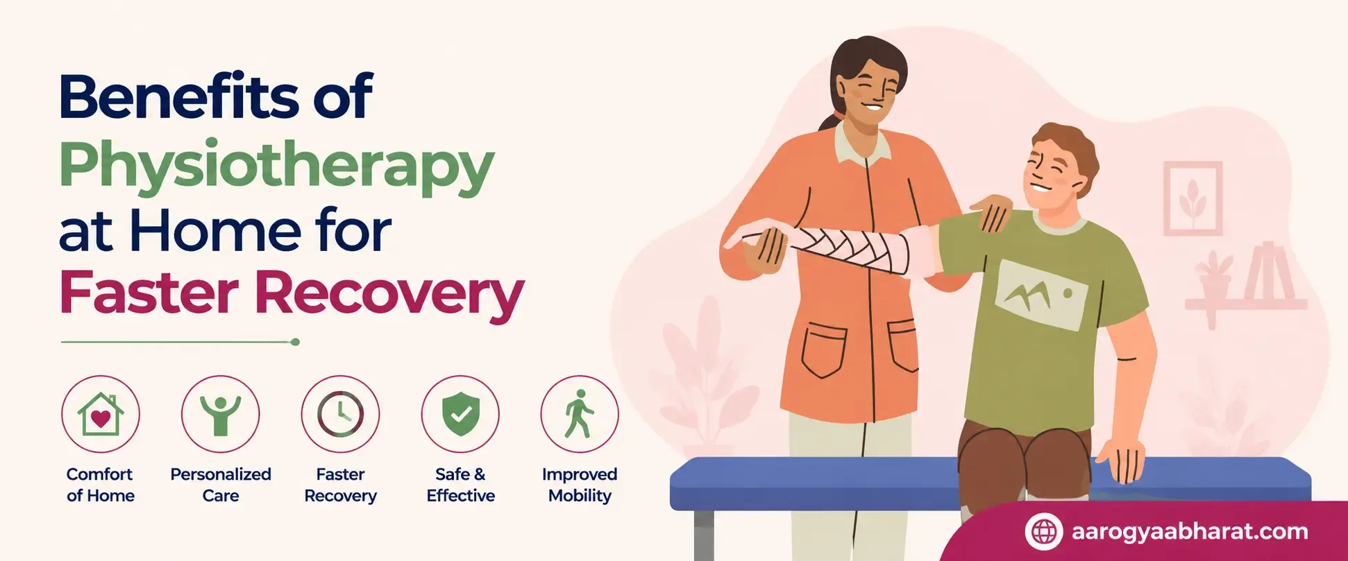 Benefits of Physiotherapy at Home for Faster Recovery