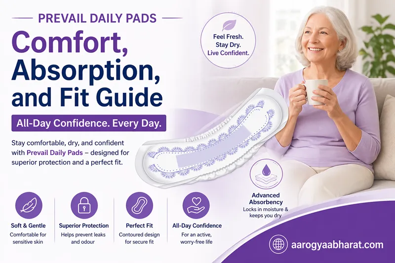 Prevail Daily Pads: Complete Guide to Comfort, Absorbency & Fit