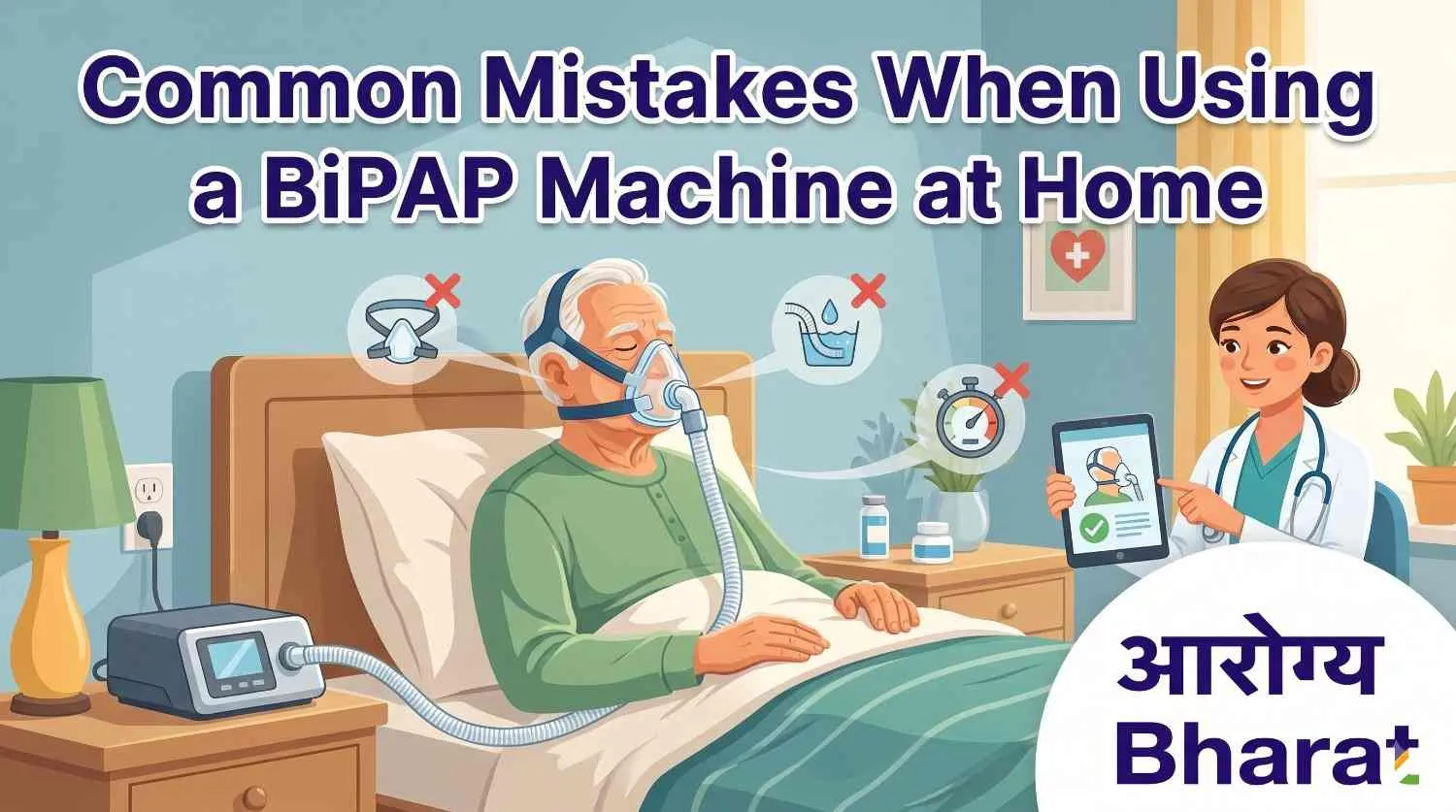 Common Mistakes When Using a BiPAP Machine at Home