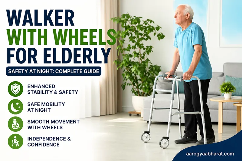 Walker with Wheels for Elderly Safety at Night: Complete Guide for Safe Mobility