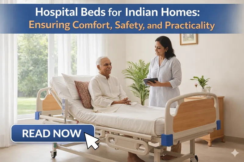 Hospital Beds for Indian Homes: Ensuring Comfort, Safety, and Practicality