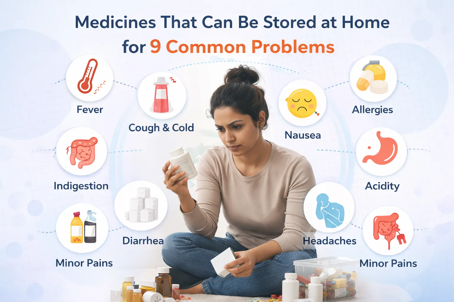 Medicines That Can Be Stored at Home for 9 Common Problems