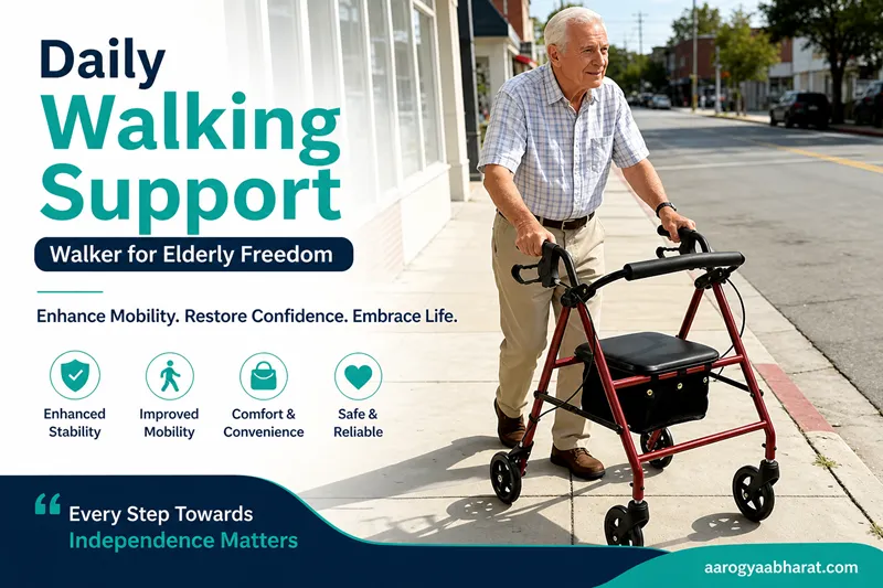 Daily Walking Support Walker for Elderly Freedom