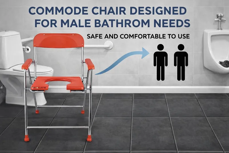 Commode Chair for Chronic Illness Care