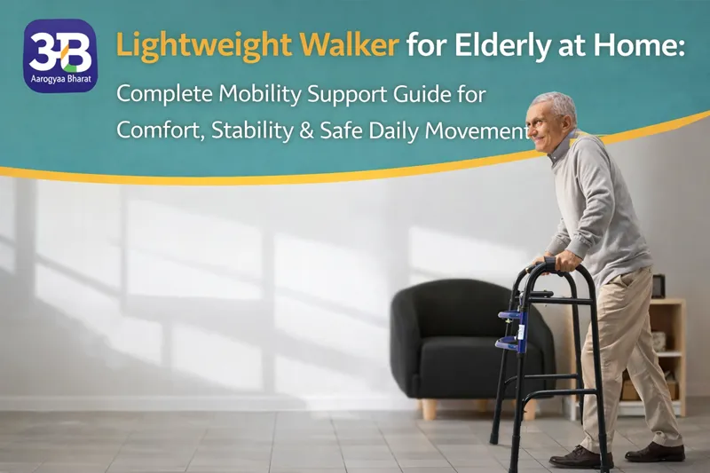 Lightweight Walker for Elderly at Home: Complete Mobility Support Guide for Comfort, Stability & Safe Daily Movement | Aarogyaa Bharat