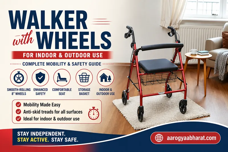 Walker with Wheels for Indoor and Outdoor Use: Complete Mobility & Safety Guide
