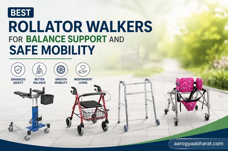 Best Rollator Walkers for Balance Support and Safe Mobility