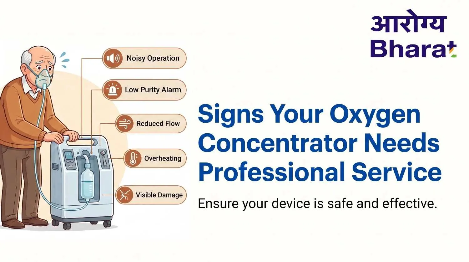 Signs Your Oxygen Concentrator Needs Professional Service
