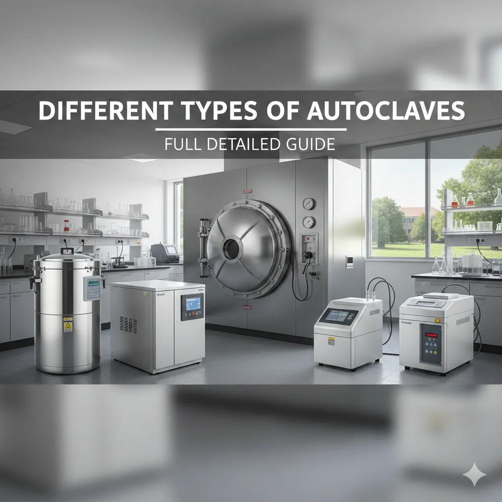 Different Types of Autoclaves: Full Detailed