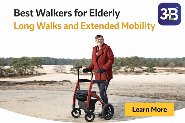 Best Walkers for Elderly Long Walks and Extended Mobility