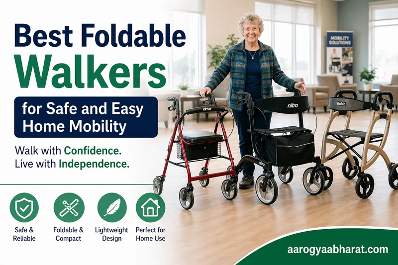 Best Foldable Walkers for Safe and Easy Home Mobility