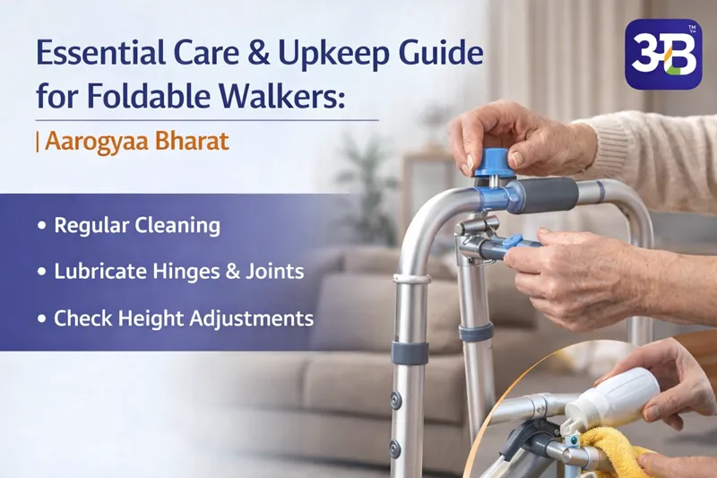 Essential Care & Upkeep Guide for Foldable Walkers | Aarogyaa Bharat