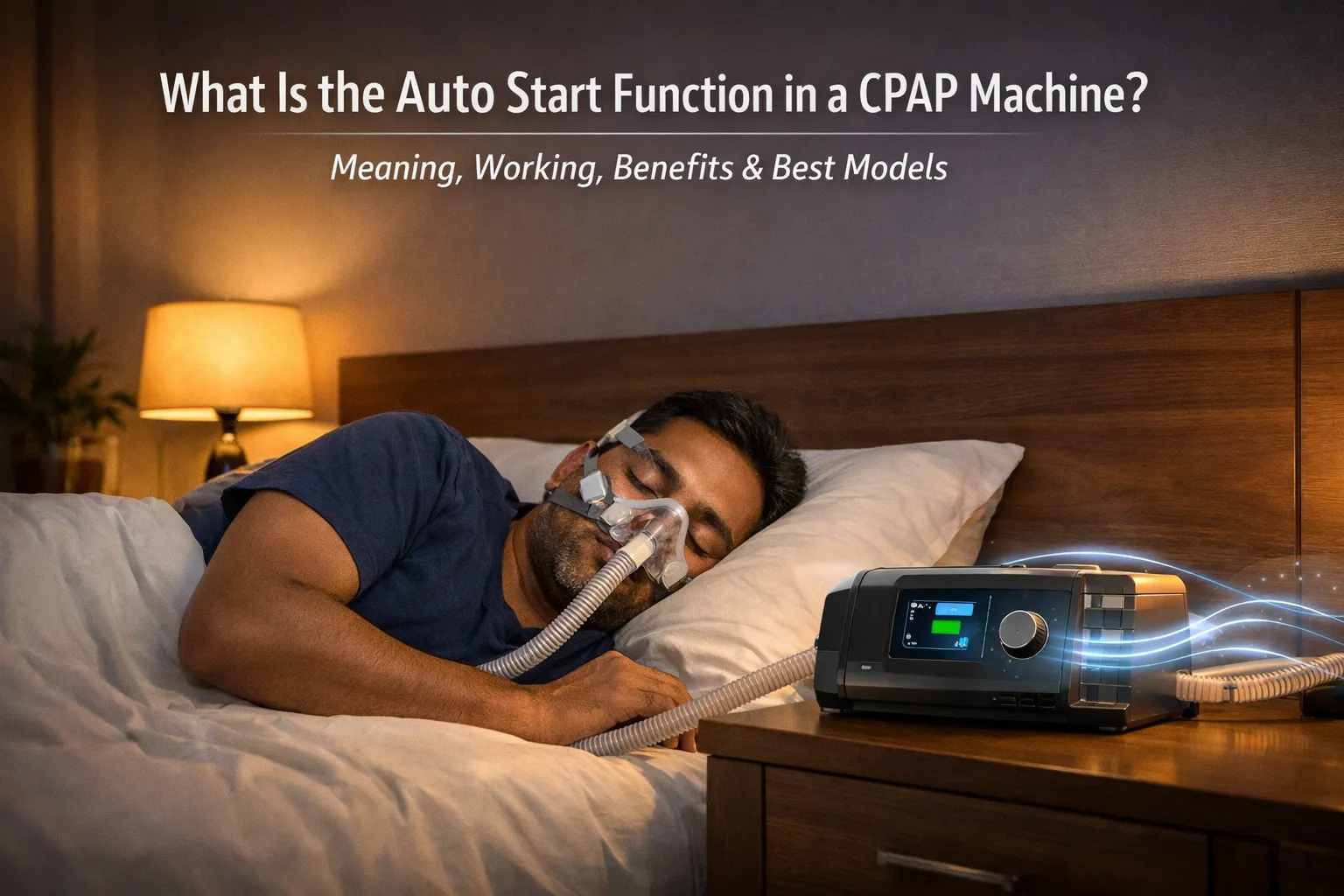 What Is the Auto Start Function in a CPAP Machine? Meaning, Working, Benefits & Best Models