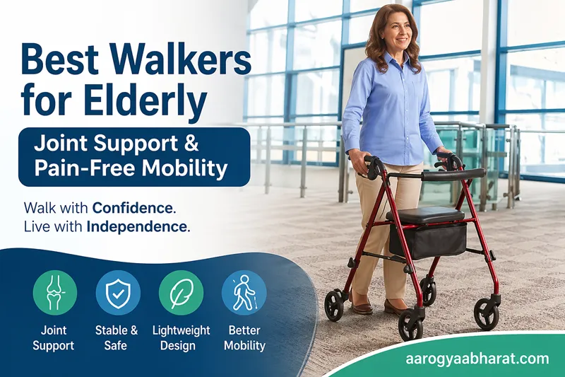 Best Walkers for Elderly Joint Support and Pain-Free Mobility