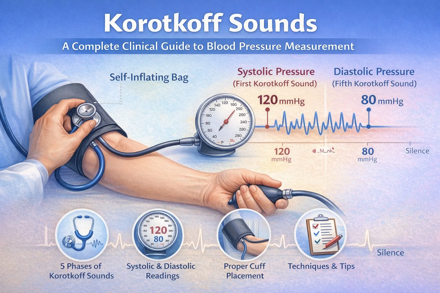 Korotkoff Sounds: A Complete Clinical Guide to Blood Pressure Measurement