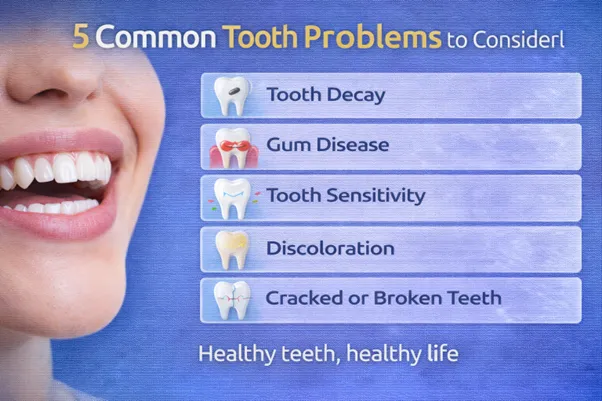 5 Common Tooth Problems to Consider