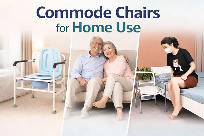 Commode Chair for Night Bathroom Access