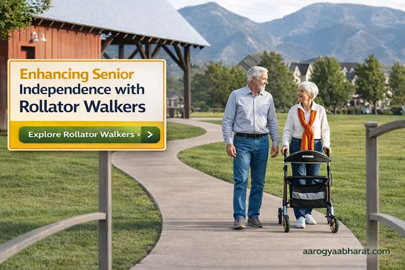 Enhancing Senior Independence with Rollator Walkers