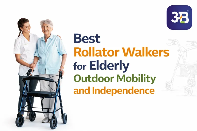 Best Rollator Walkers for Elderly Outdoor Mobility and Independence
