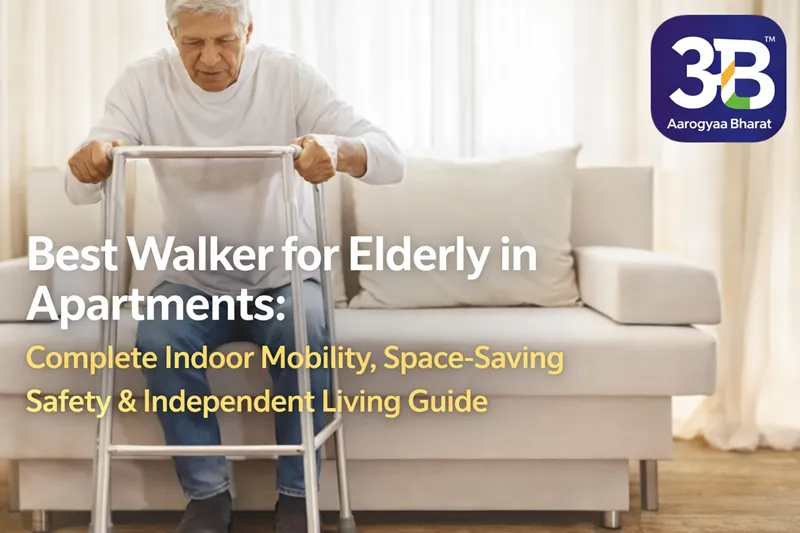 Best Walker for Elderly in Apartments: Complete Indoor Mobility, Space-Saving Safety & Independent Living Guide | Aarogyaa Bharat