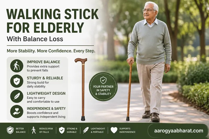 Walking Stick for Elderly with Balance Loss