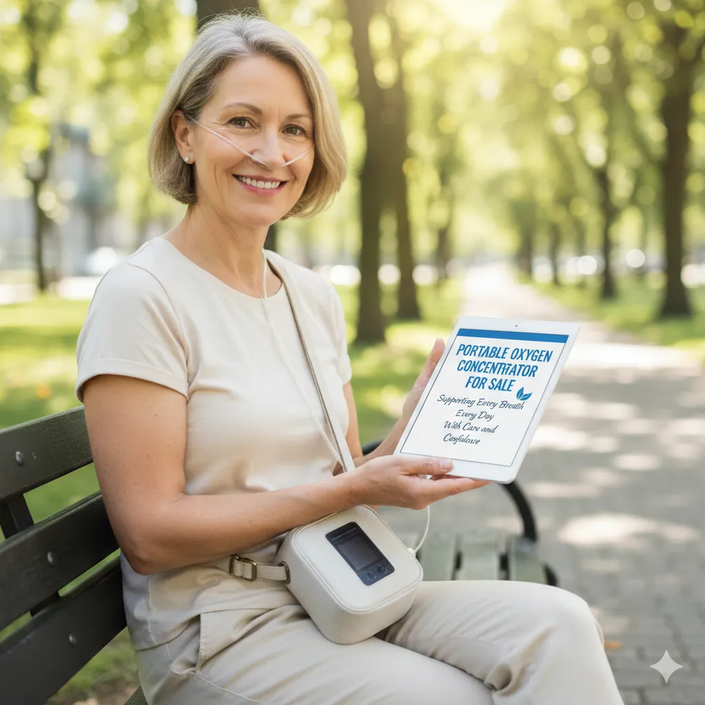 Portable Oxygen Concentrator for Sale: Supporting Every Breath, Every Day, With Care and Confidence