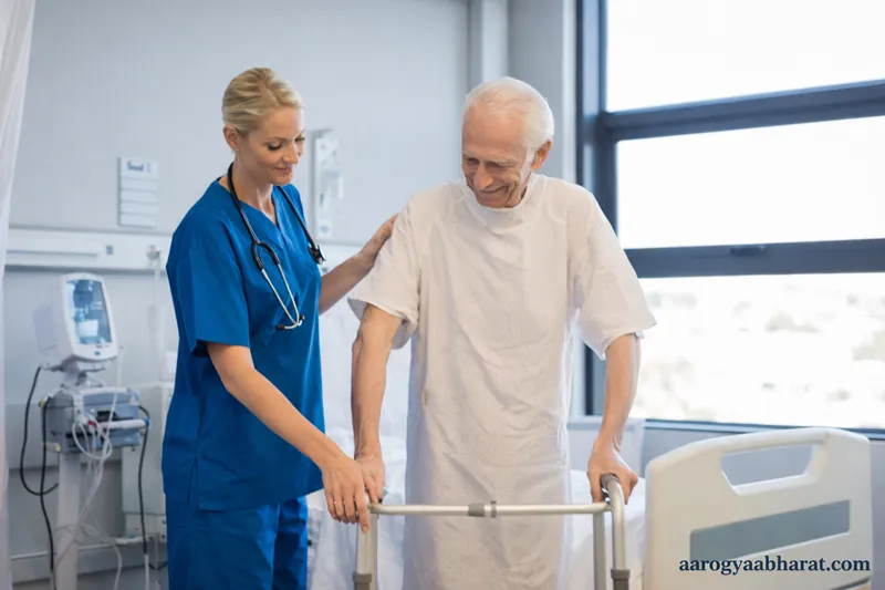 Post-Hospital Recovery Walker for Seniors: Complete Mobility Support Guide After Hospital Discharge | Aarogyaa Bharat