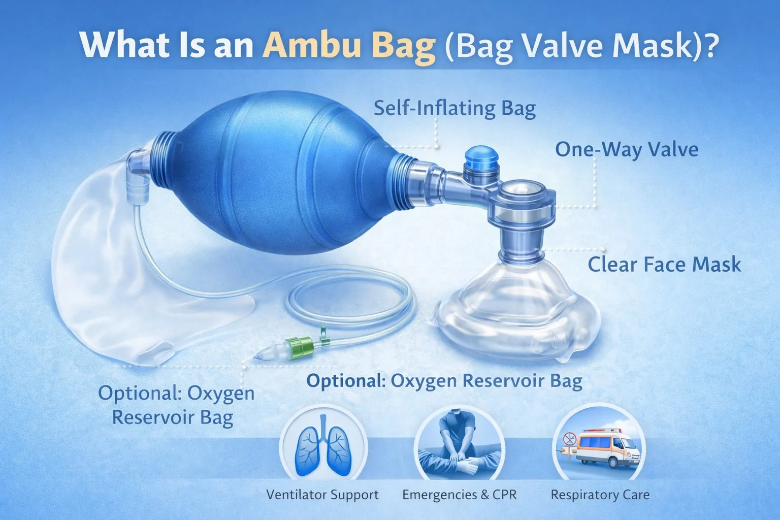 What Is an Ambu Bag (Bag Valve Mask)?