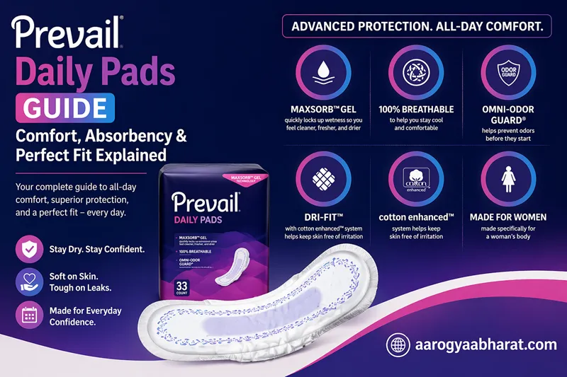 Prevail Daily Pads Guide: Comfort, Absorbency & Perfect Fit Explained