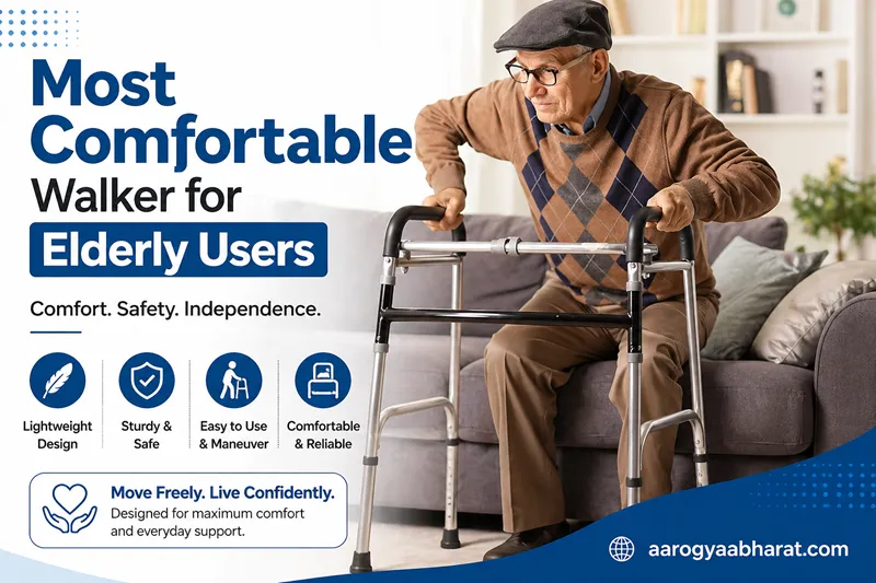 Most Comfortable Walker for Elderly Users