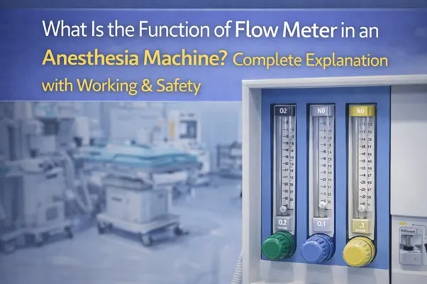 What Is the Function of Flow Meter in an Anesthesia Machine? Complete Explanation with Working & Safety