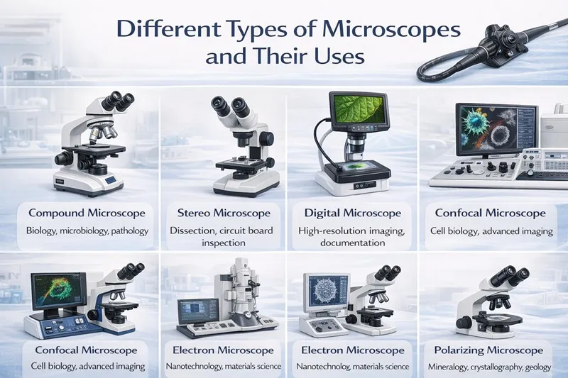 Different Types of Microscopes and Their Uses