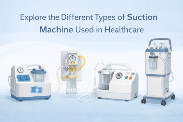 Explore the Different Types of Suction Machine Used in Healthcare