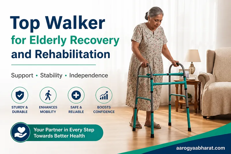 Top Walker for Elderly Recovery and Rehabilitation