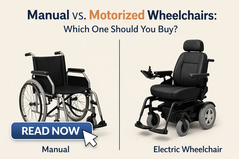 Manual vs Motorized Wheelchairs: Which One Should You Buy?