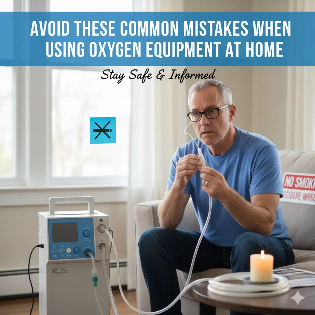 Avoid These Common Mistakes When Using Oxygen Equipment at Home