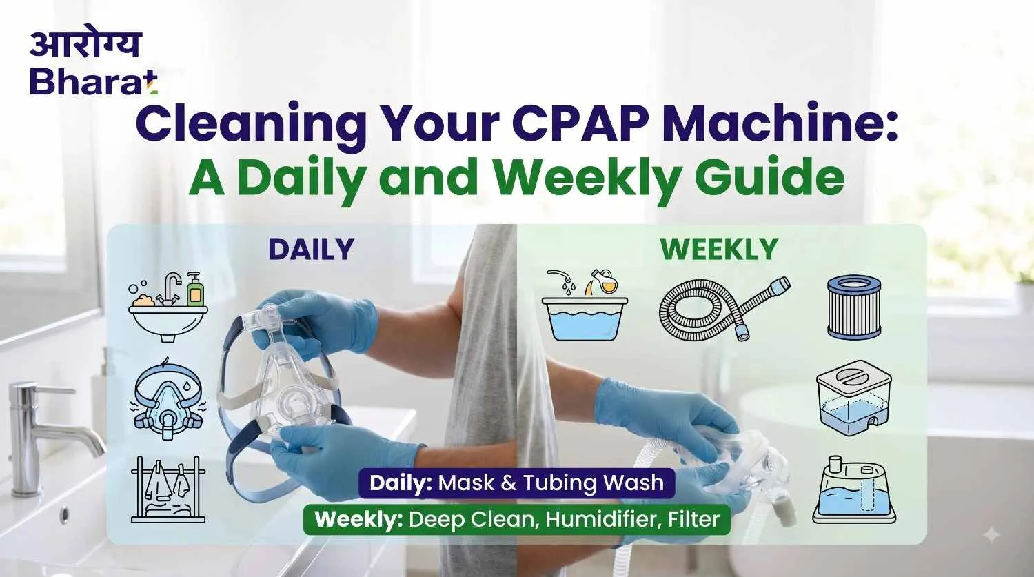 Cleaning Your CPAP Machine: A Daily and Weekly Guide