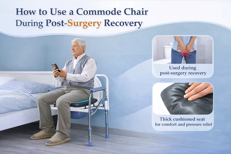 How to Use a Commode Chair During Post-Surgery Recovery