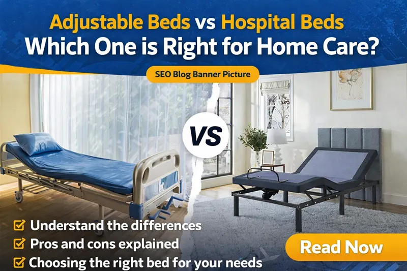Adjustable Beds vs Hospital Beds: Which One is Right for Home Care?
