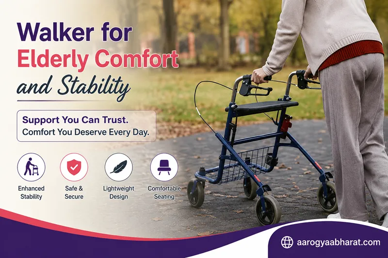 Walker for Elderly Comfort and Stability: Complete Safety & Mobility Guide