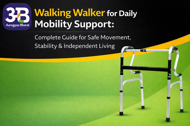 Walking Walker for Daily Mobility Support: Complete Guide for Safe Movement, Stability & Independent Living | Aarogyaa Bharat