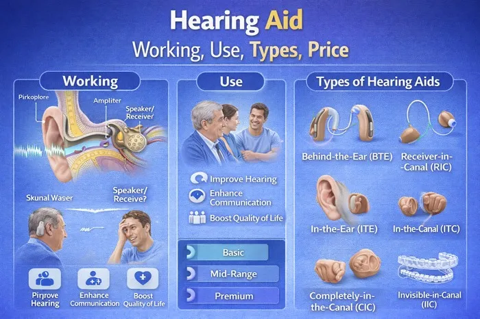 Hearing Aid: Working, Use, Types, Price